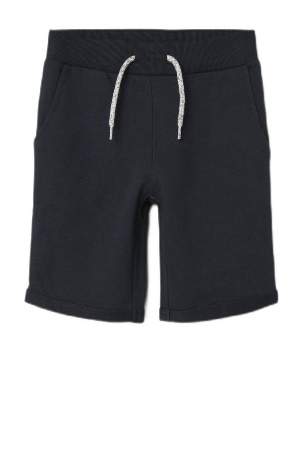 NAME IT sweatshort NKMVERMO - set van 2 lichtblauw/donkerblauw
