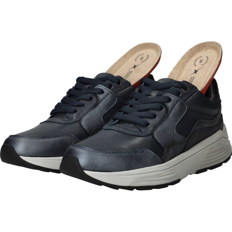 Xsensible Golden Gate Stretchwalker GX Sneakers Blauw Dames
