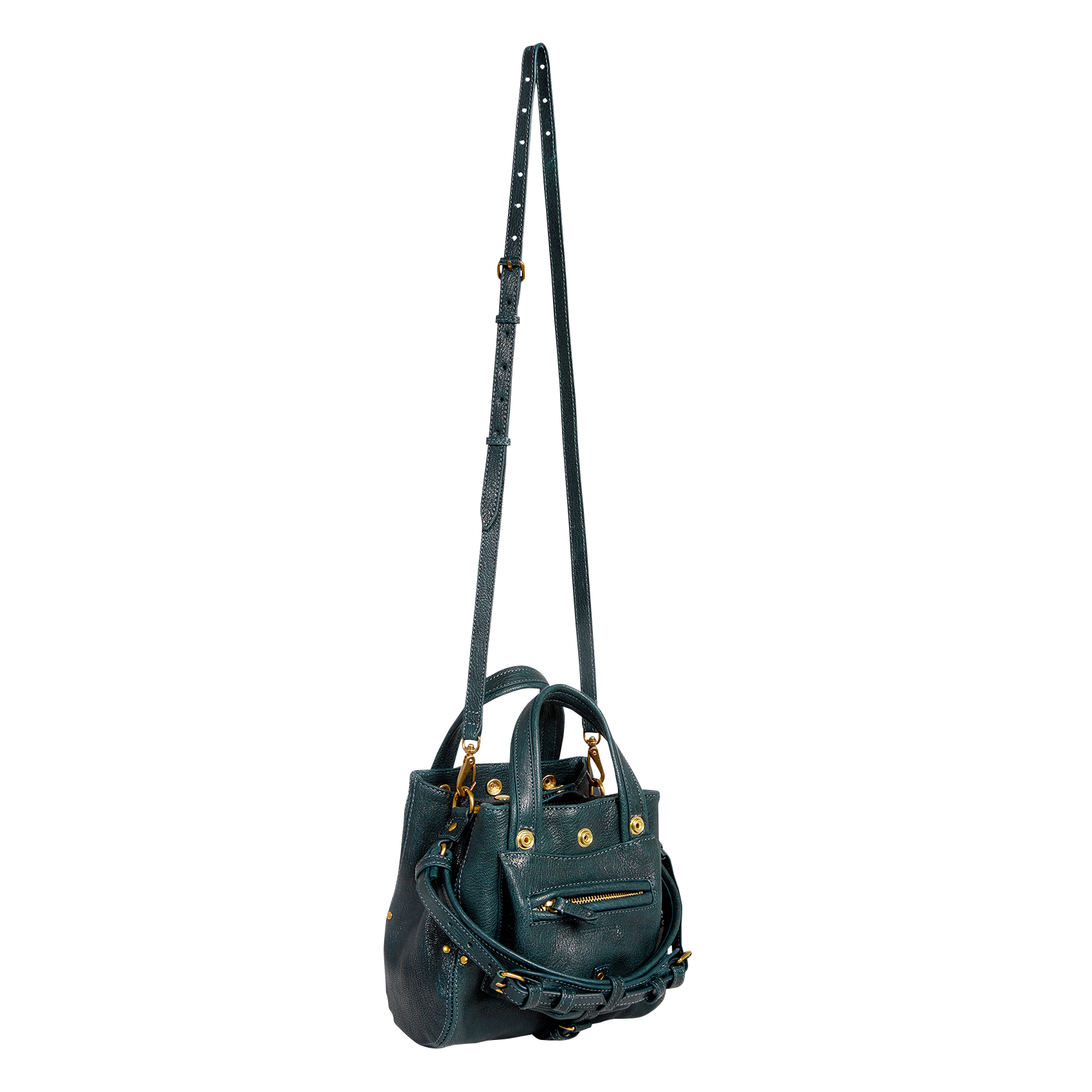 BILLY NANO - Sac bandoulière en cuir | Bleu
