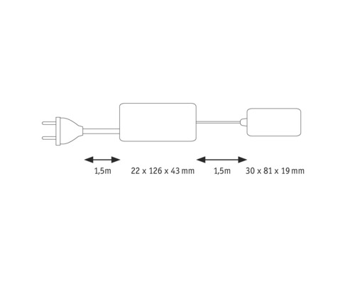 Paulmann Meubelverlichting Starterset Tunable White 3x120 lm 2700-6500 K Spot Trigo nikkel/geborsteld 12V 3 stuks