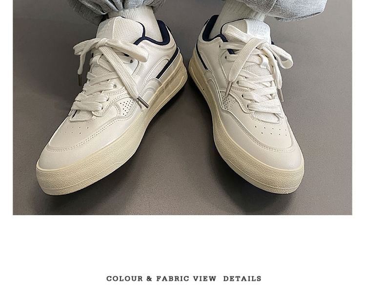 HANO - Platform Paneel Sneakers