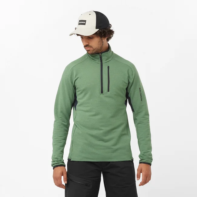 ESSENTIAL LIGHTWARM  Midlayer mit halblangem Reißverschluss Herren
