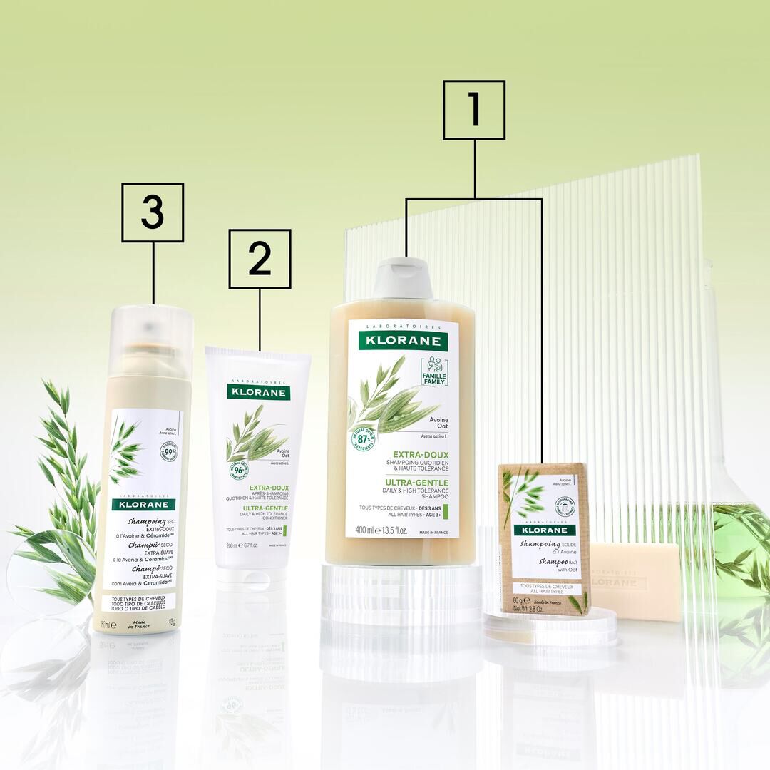 KLORANE  Champô Seco Aveia e Ceramidas - 50ml