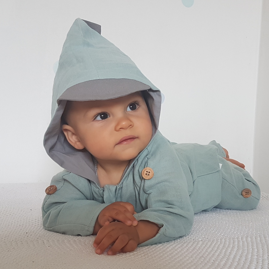 Kluba Medical Allround-Babyoverall Friedo Cloud Blue