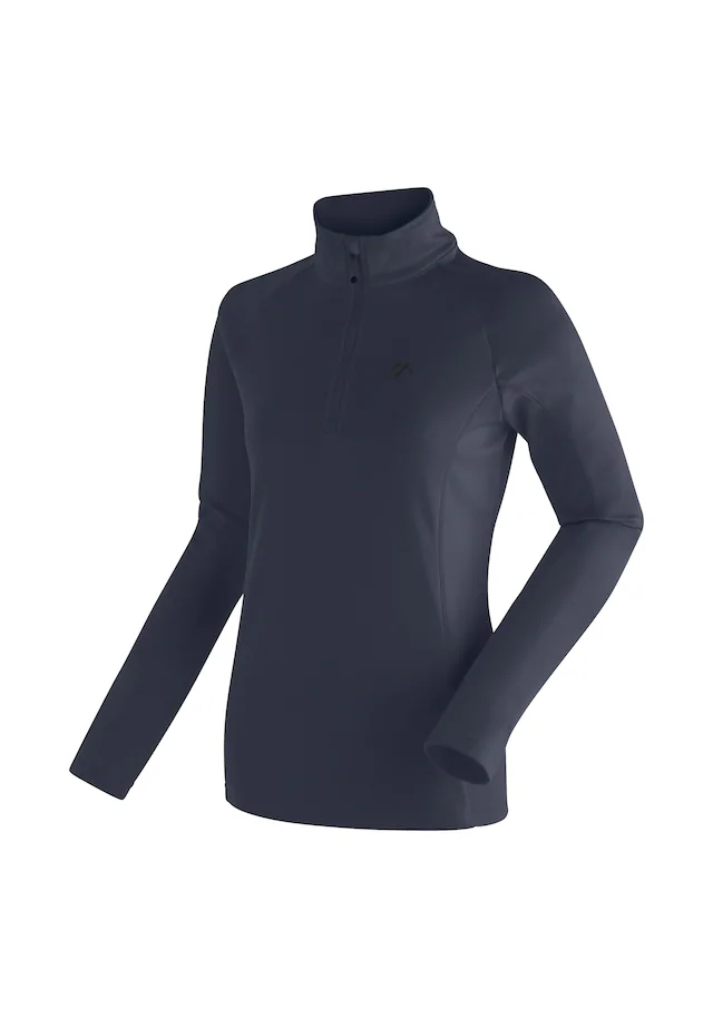 Maier Sports Fleecepullover »Eva«, Damen Fleece, funktioneller Midlayer, Half-Zip, Regular Fit