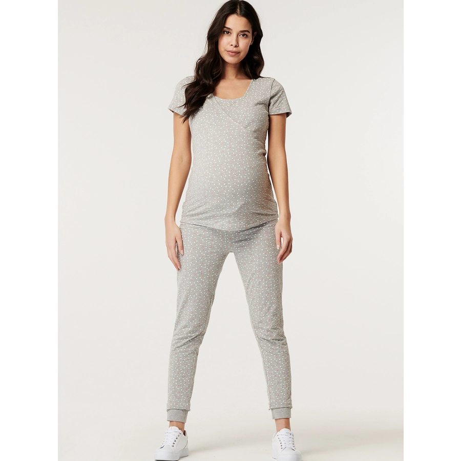Esprit Still-Pyjama Light Grey melange