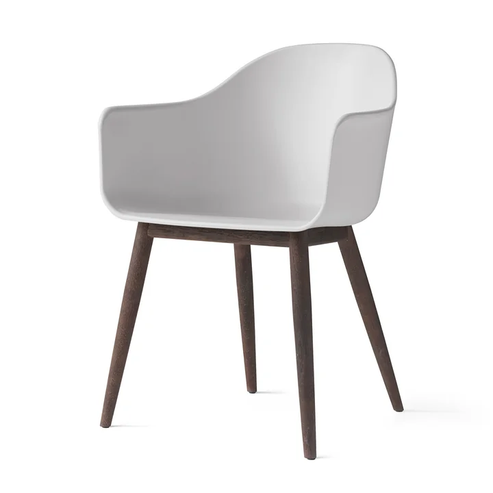 Audo - Harbour Chair (Holz), eiche dunkel / hellgrau