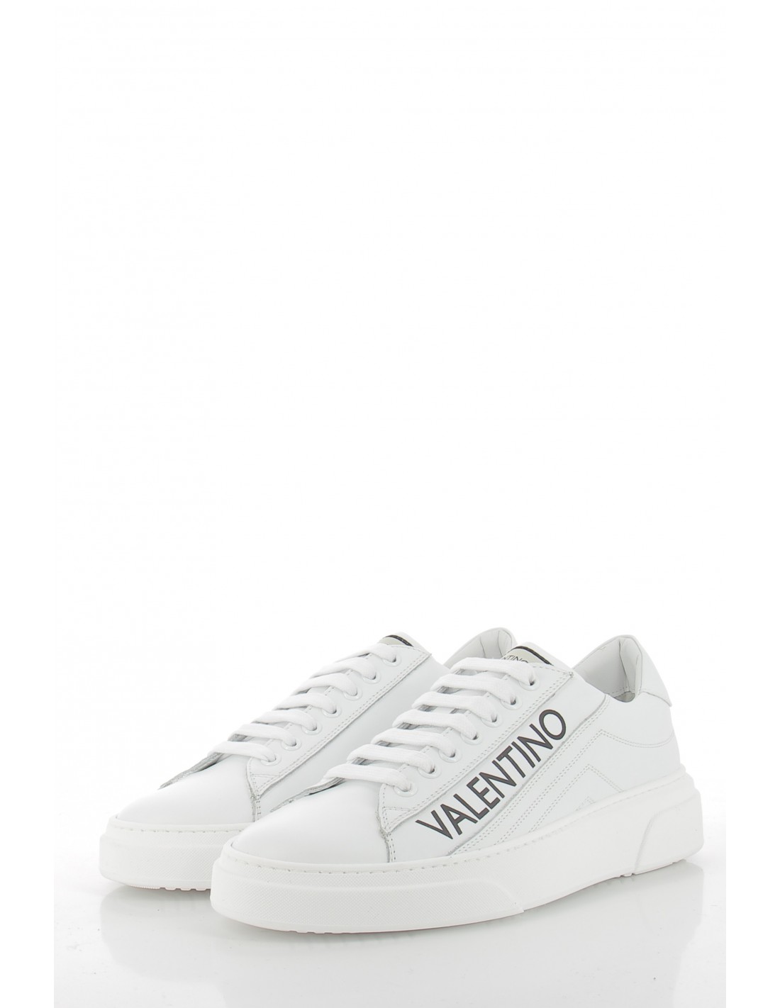 valentino Baskets de ville homme stan summer cuir blanc