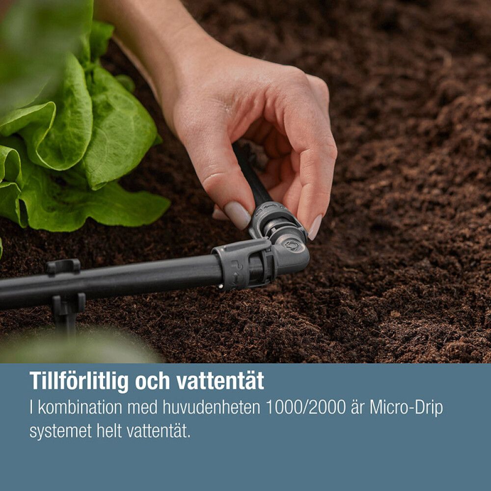 L-KOBLING GARDENA MICRO-DRIP-SYSTEM 1/2
