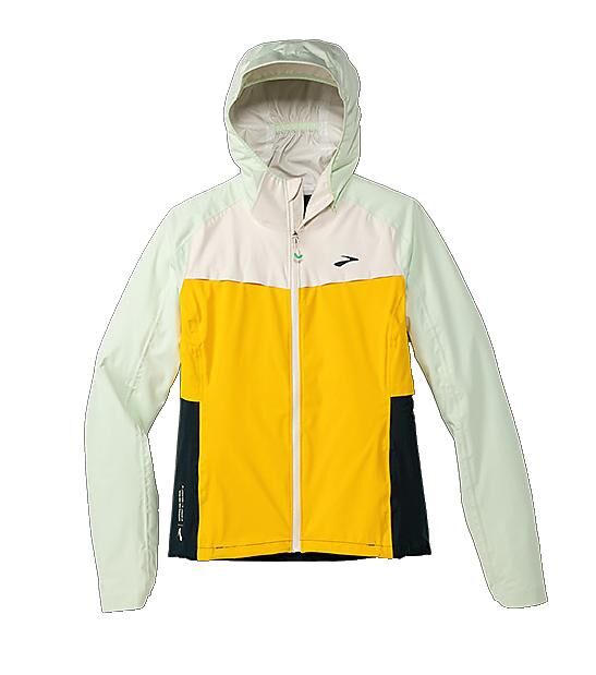 BROOKS RUNNING - VESTE IMPERMEABLE HIGH-POINT WP JACKET W
