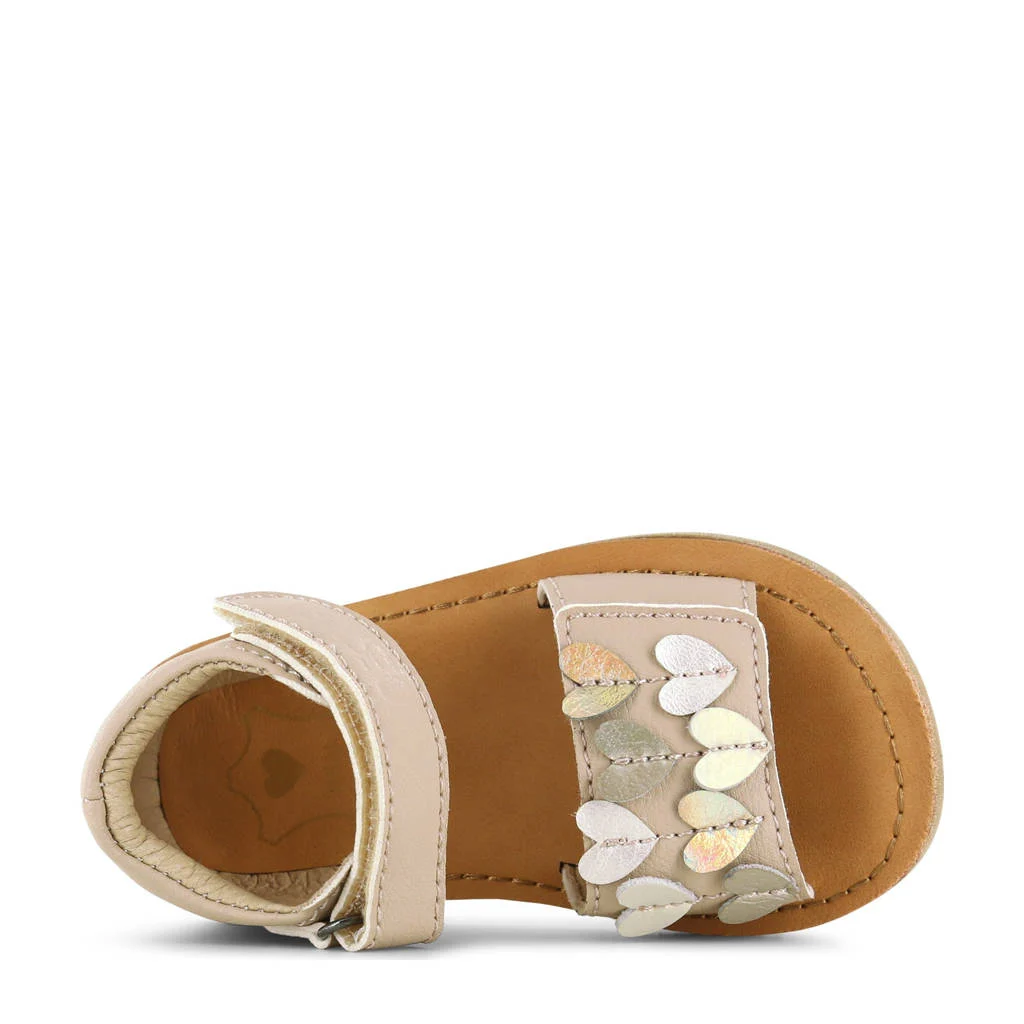 Shoesme leren sandalen beige