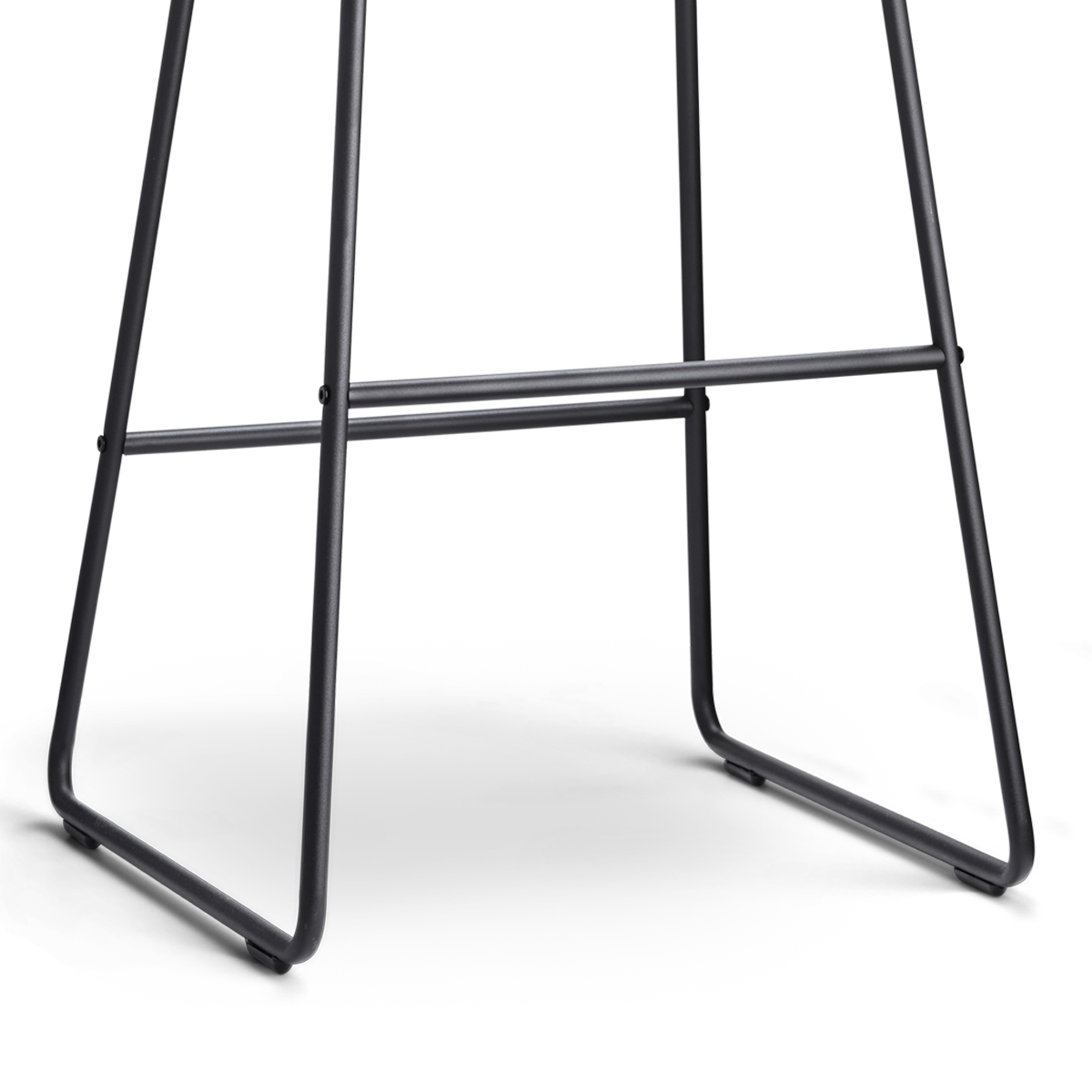 Barkruk Nino-Otis H65 cm zwart onderstel forestgroen