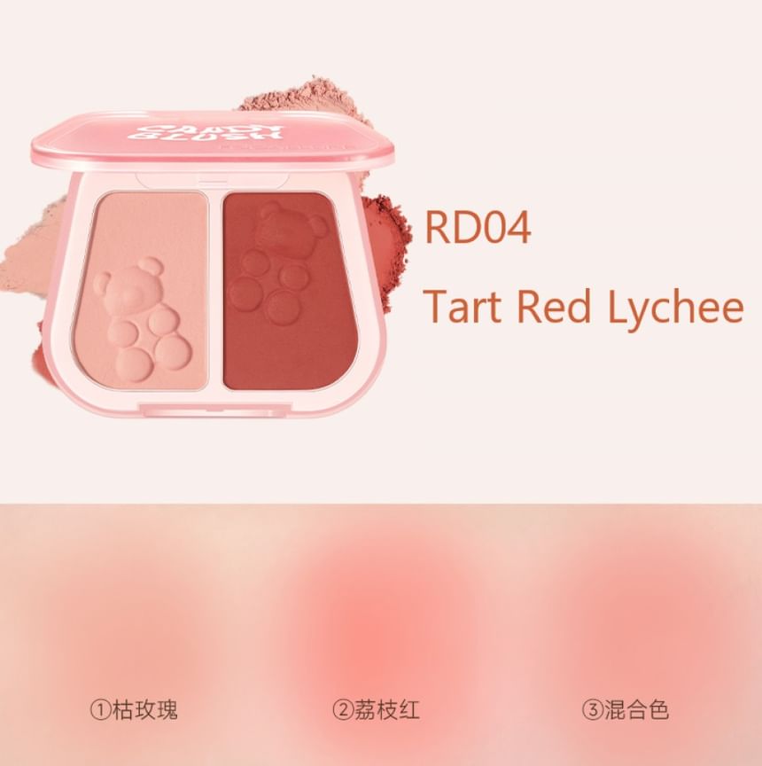 FOCALLURE - Tweekleurige blush (4-5)