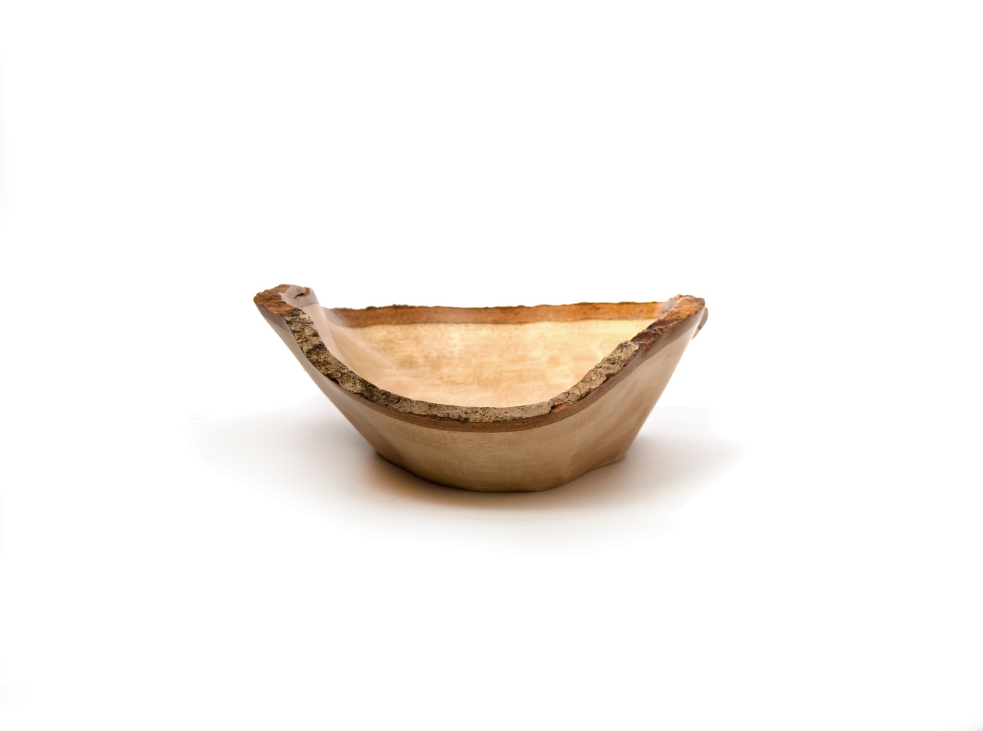 eckige Schale, natur, T 29 cm, B 31 cm von fischer's lagerhaus