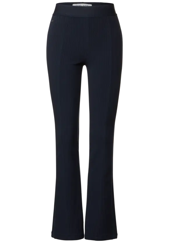 Bootcut Skinny Fit Hose - deep blue