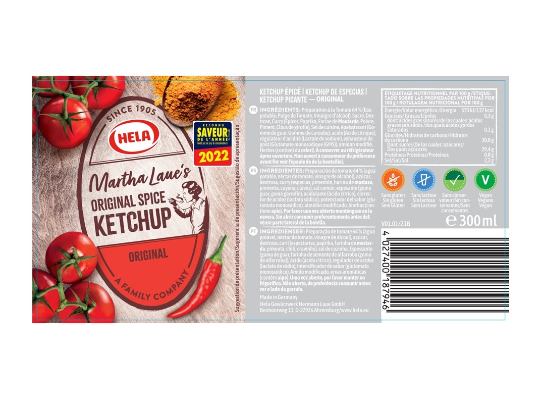 KETCHUP HELA ORIGINAL 300ML