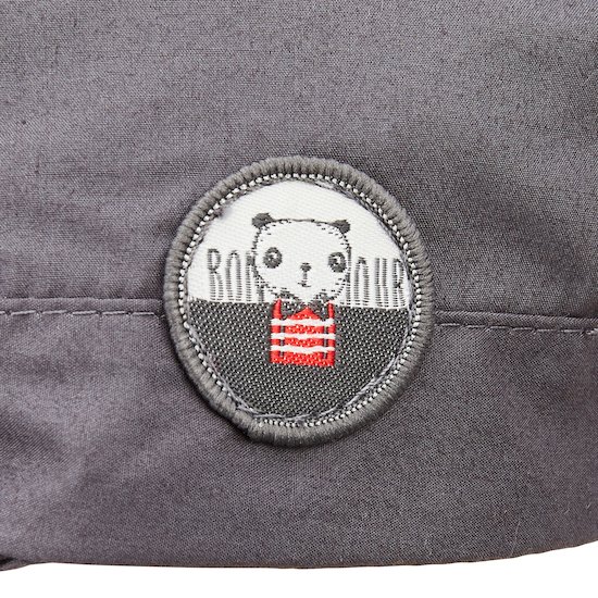 Panda & Coccinelle Casquette   Gris        de               P'tit bisou