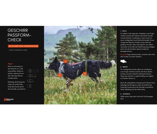 Non-stop dogwear Mehrzweck-Hundegeschirr Rock