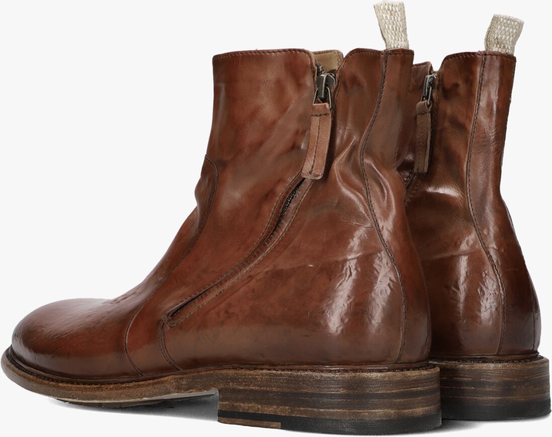 CORDWAINER cognac cordwainer enkellaarsjes 23019