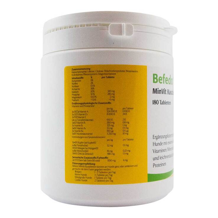 Befedo Minvit für Hunde Kautabletten, 180 St