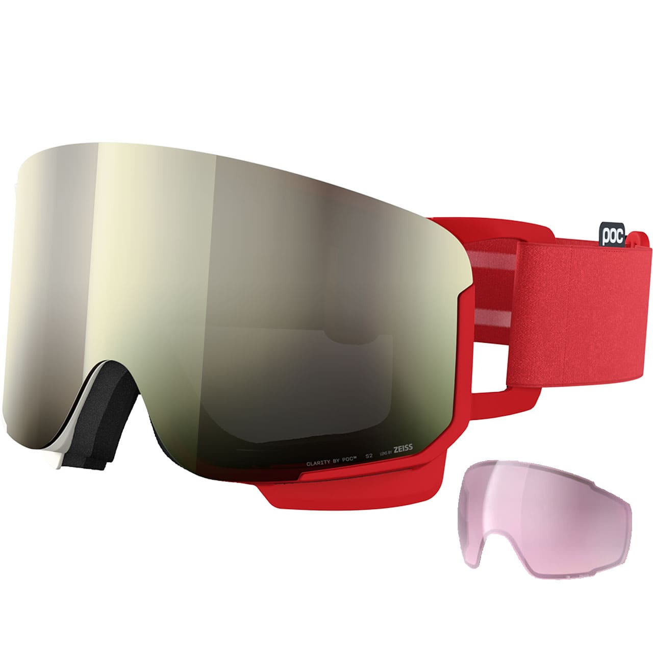 POC Nexal rouge blanc/partly sunny ivory   Ersatzscheibe | POC Skibrillen | POC | P | MARKEN | XSPO