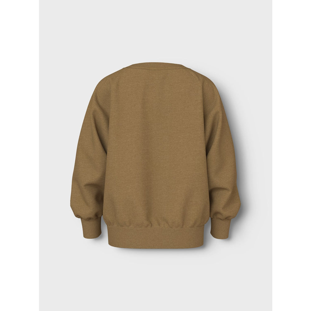 Køb Name It Dull Gold Tractor Sketch Nmmvion Ls Nreg Sweat Unb