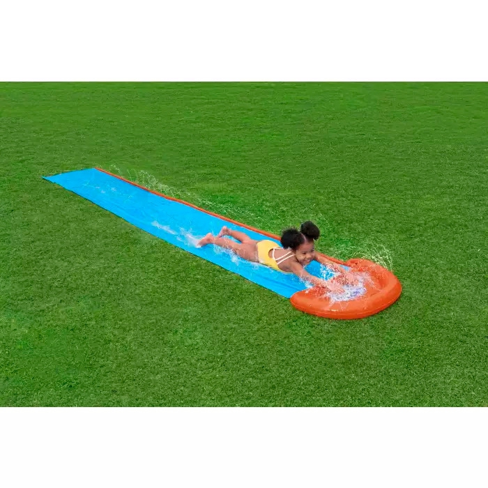 Bestway H2OGO! 1 Person Wasserrutsche 488 x 82 cm