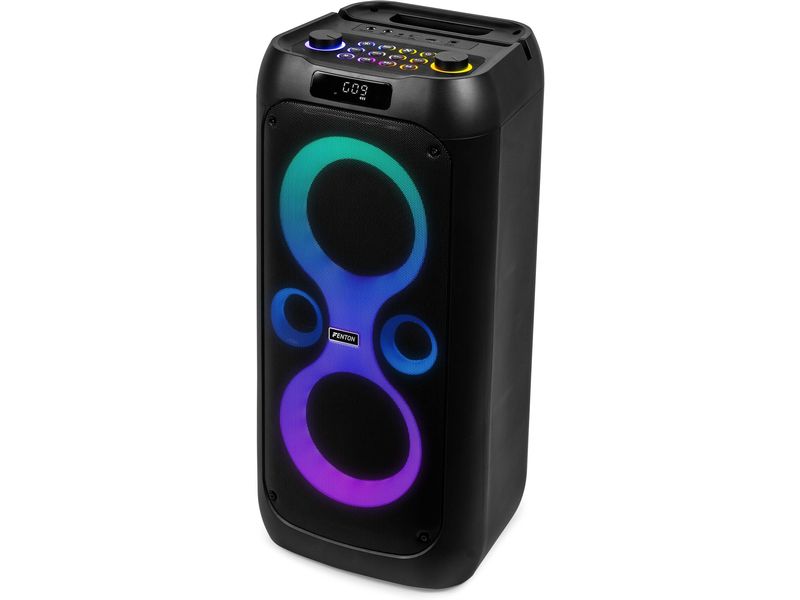 Fenton Bluetooth Speaker Core130 Schwarz Tragbarer Bluetooth-Party-Lautsprecher