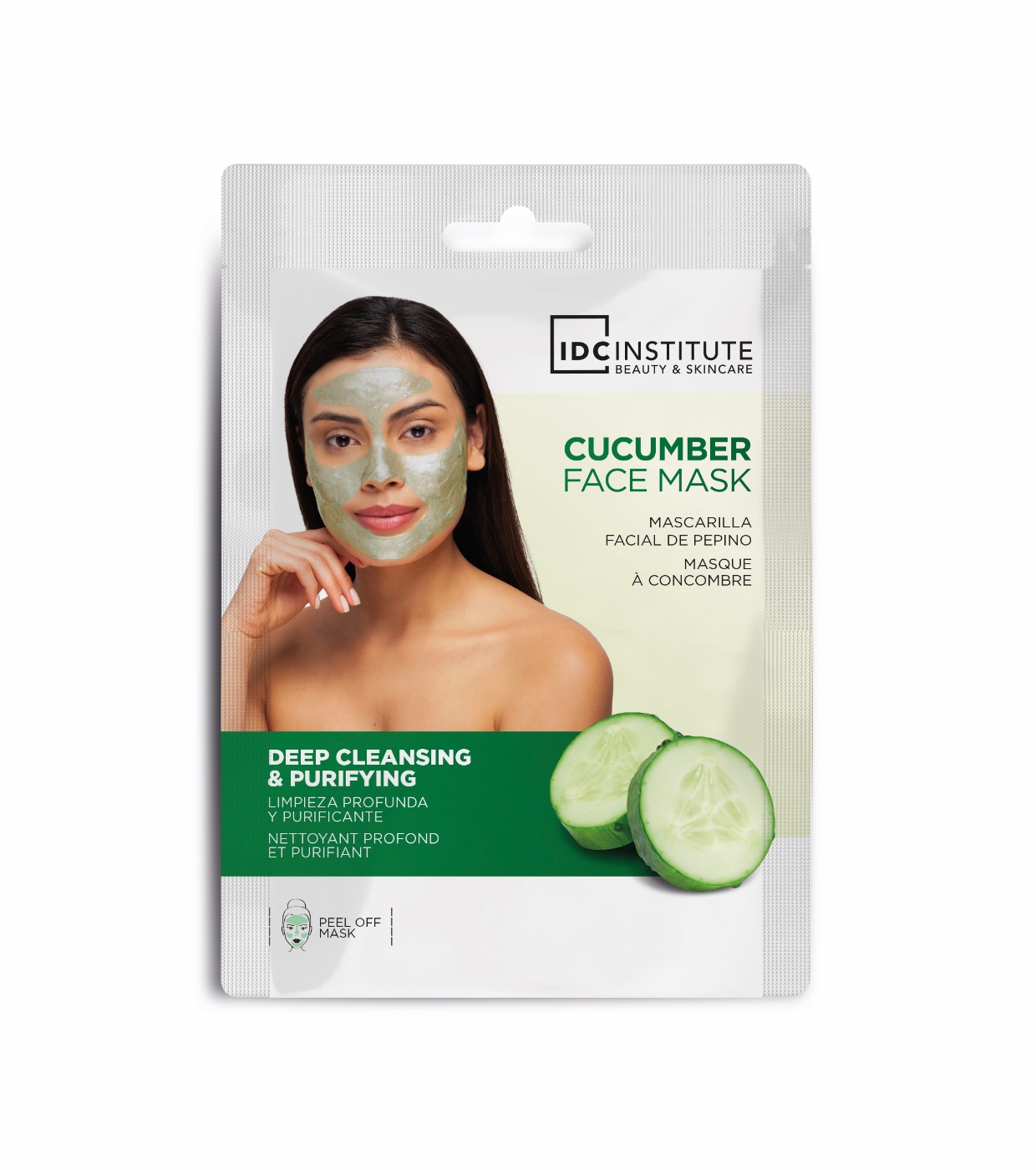 IDC Institute - Máscara facial com pepino - Purificante