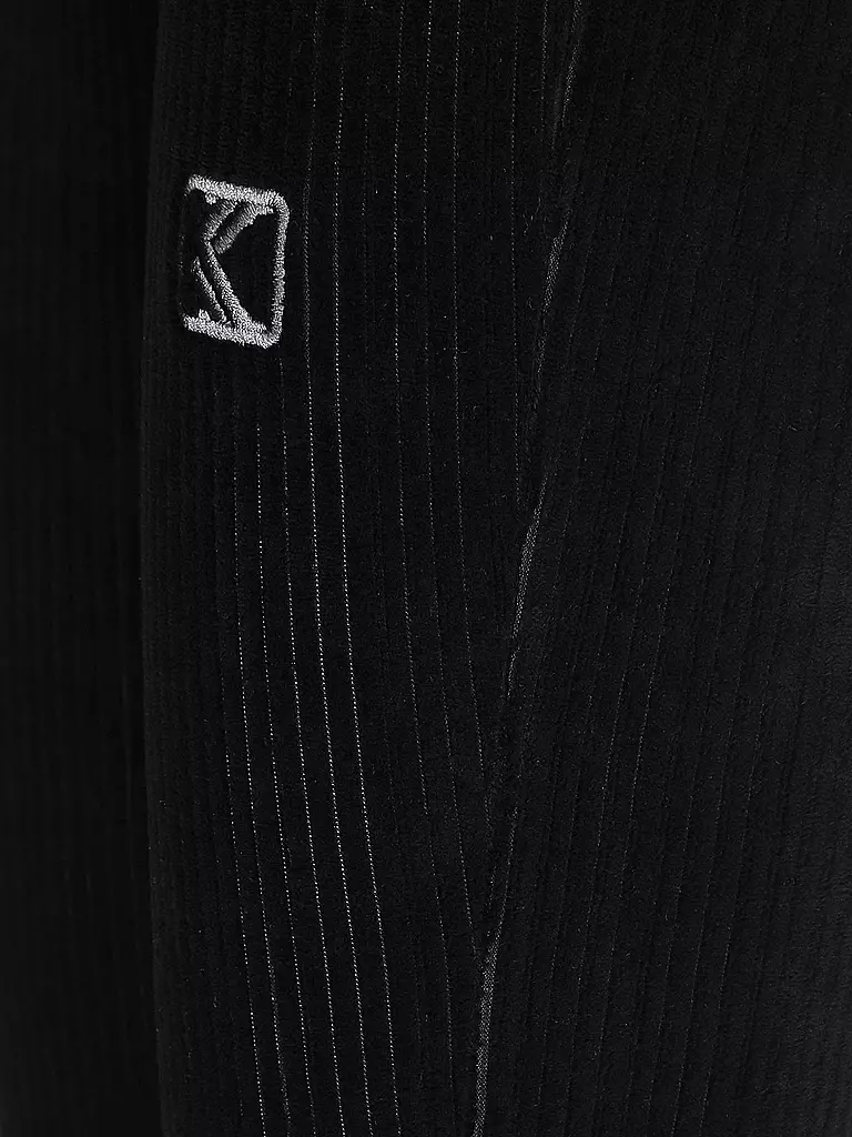 KARL KANI Cordhose Bootcut  schwarz