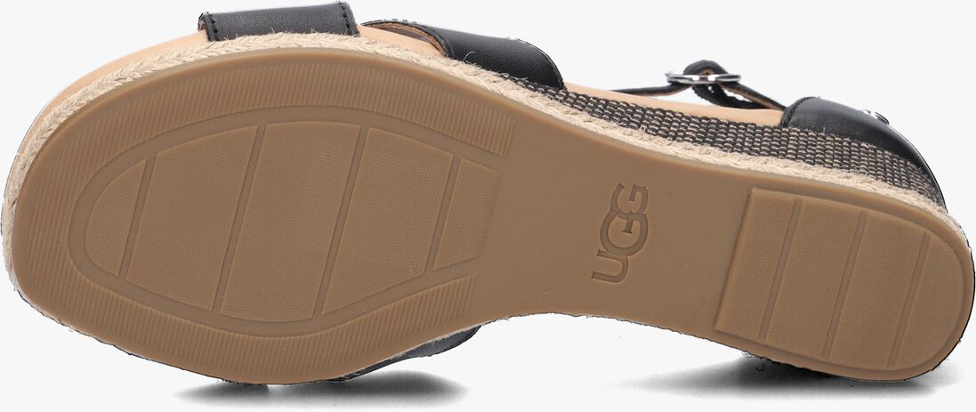 UGG zwarte ugg sandalen w eugenia