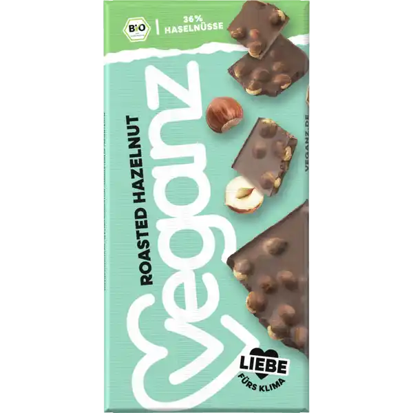 Bio Schokolade Roasted Hazelnut