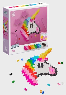 Plus-Plus Unicorn Barnepuslespill