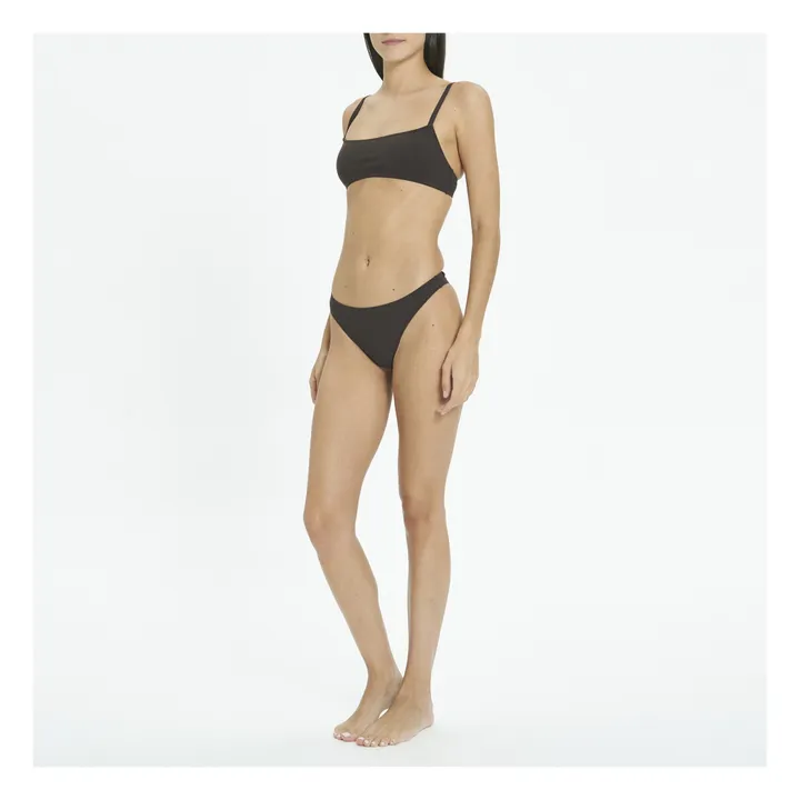 Lido Maillot 2 Pièces Undici Culotte Taille Basse | Marron