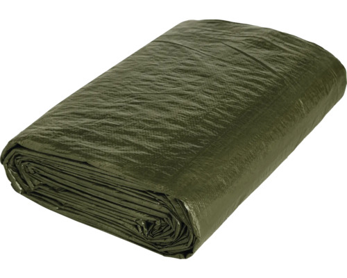 Geweven zeildoek, universeel zeildoek, 90 g/m², groen, 8 x 10 m