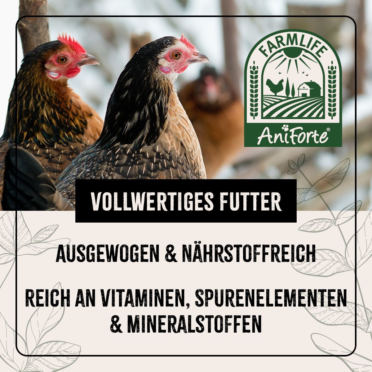 AniForte FarmLife Hühner Futter Mix