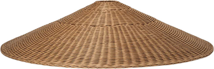 ferm LIVING Dou Lampshade - 90 - Natural Natural