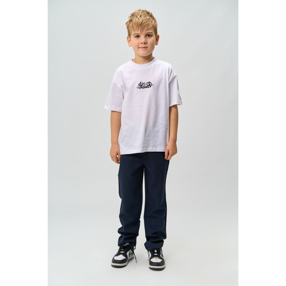 Køb The New Bright White Ross Oversize S_S Tee