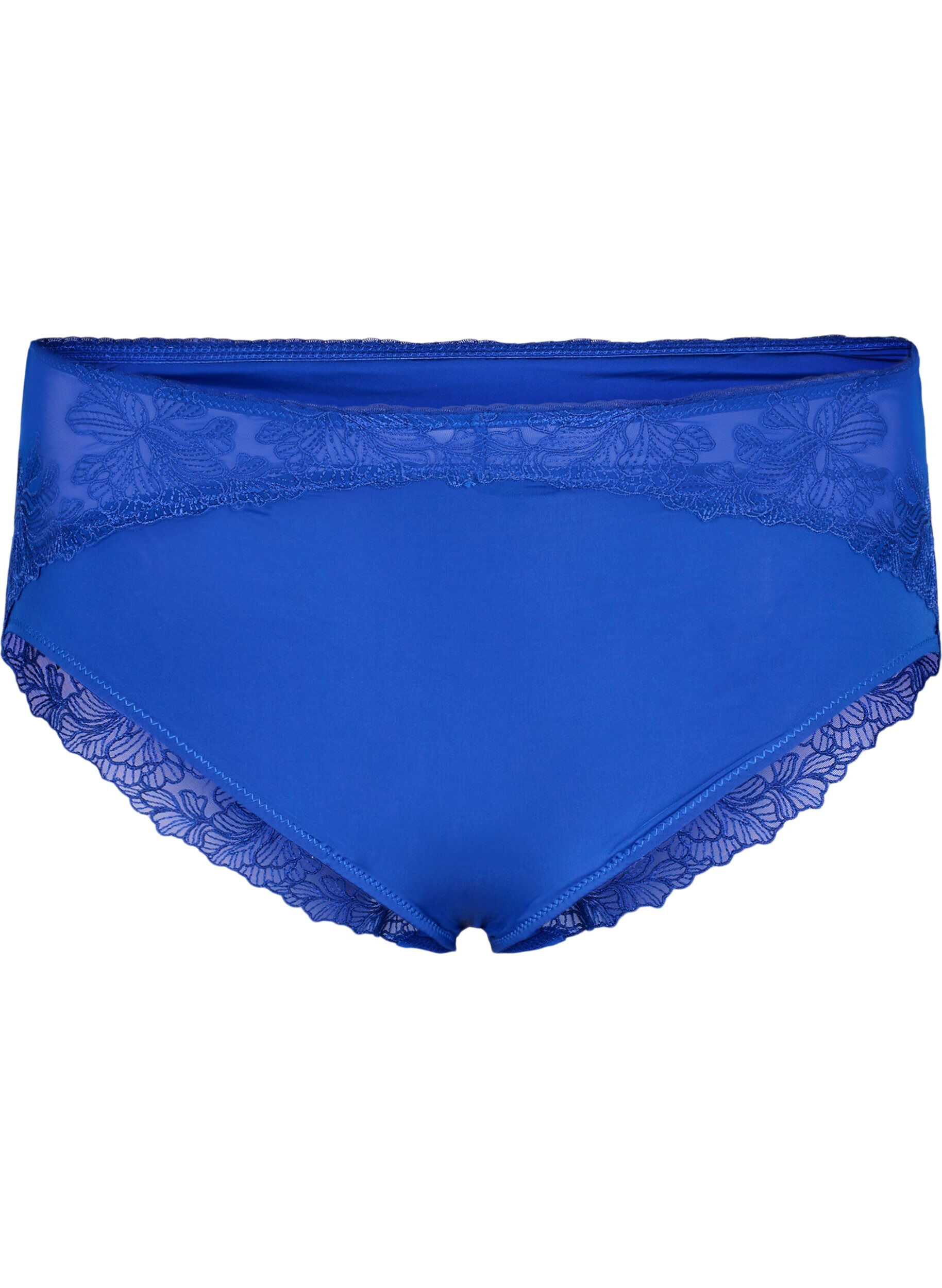 Microfiber trusse med blomsterblonde