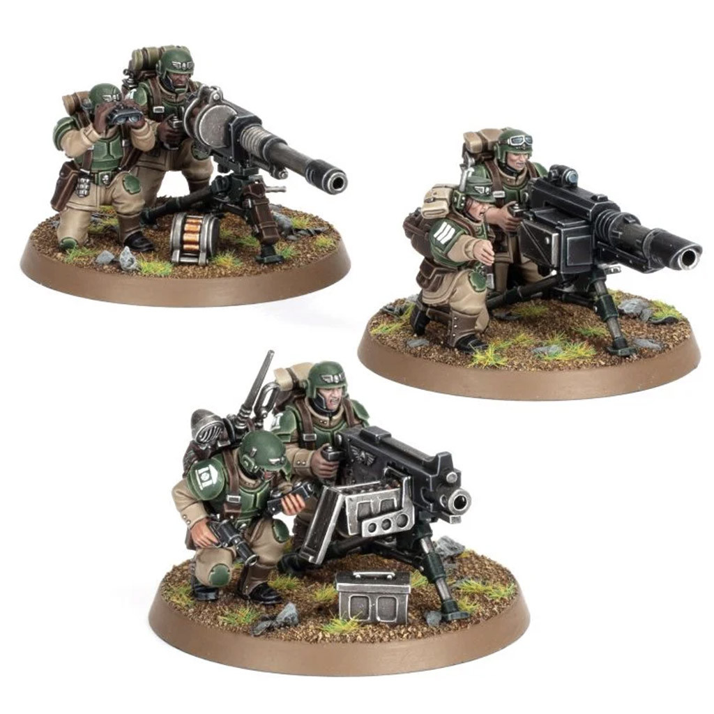 Warhammer 40K : Astra Militarum - Heavy Weapons Squad