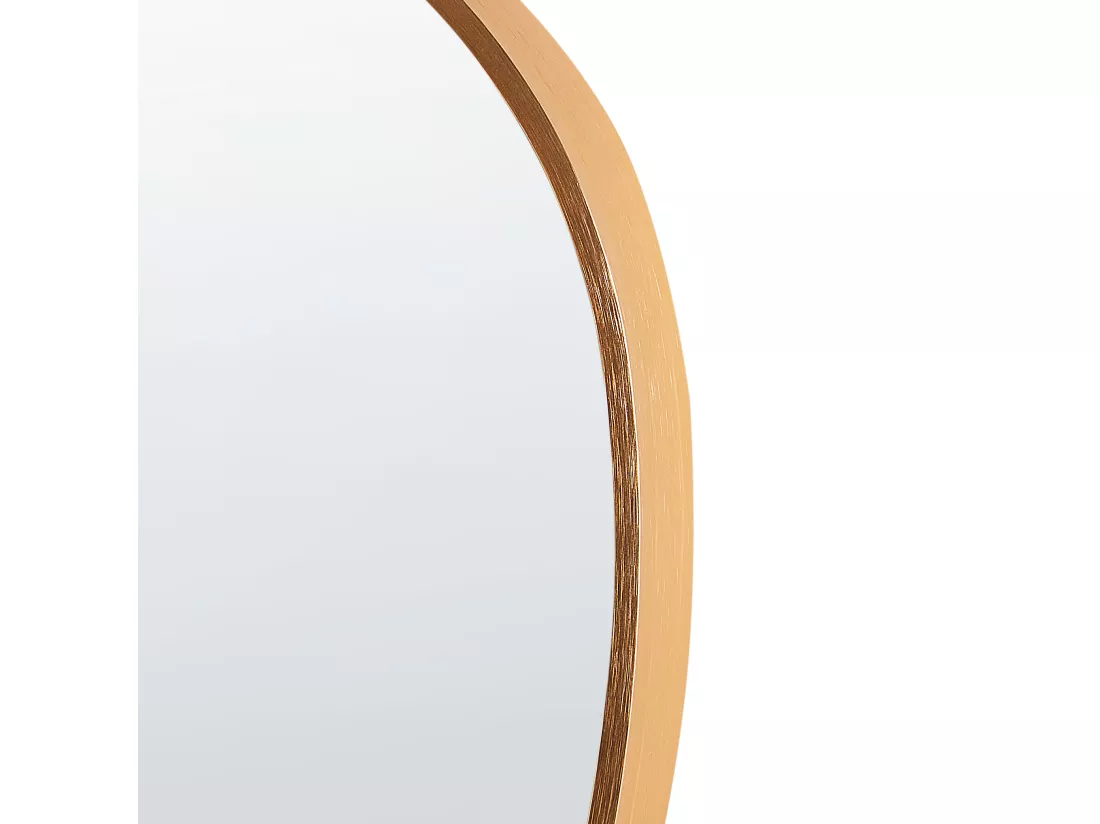 Miroir VERNAIS 60 cm 110 cm Métal Doré