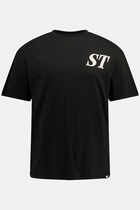 STHUGE T-Shirt, Halbarm, oversized, Prints, bis 8 XL