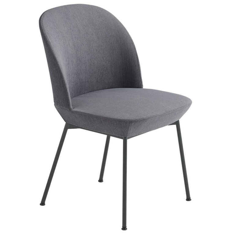 Muuto Oslo Side stoel antraciet Still 161