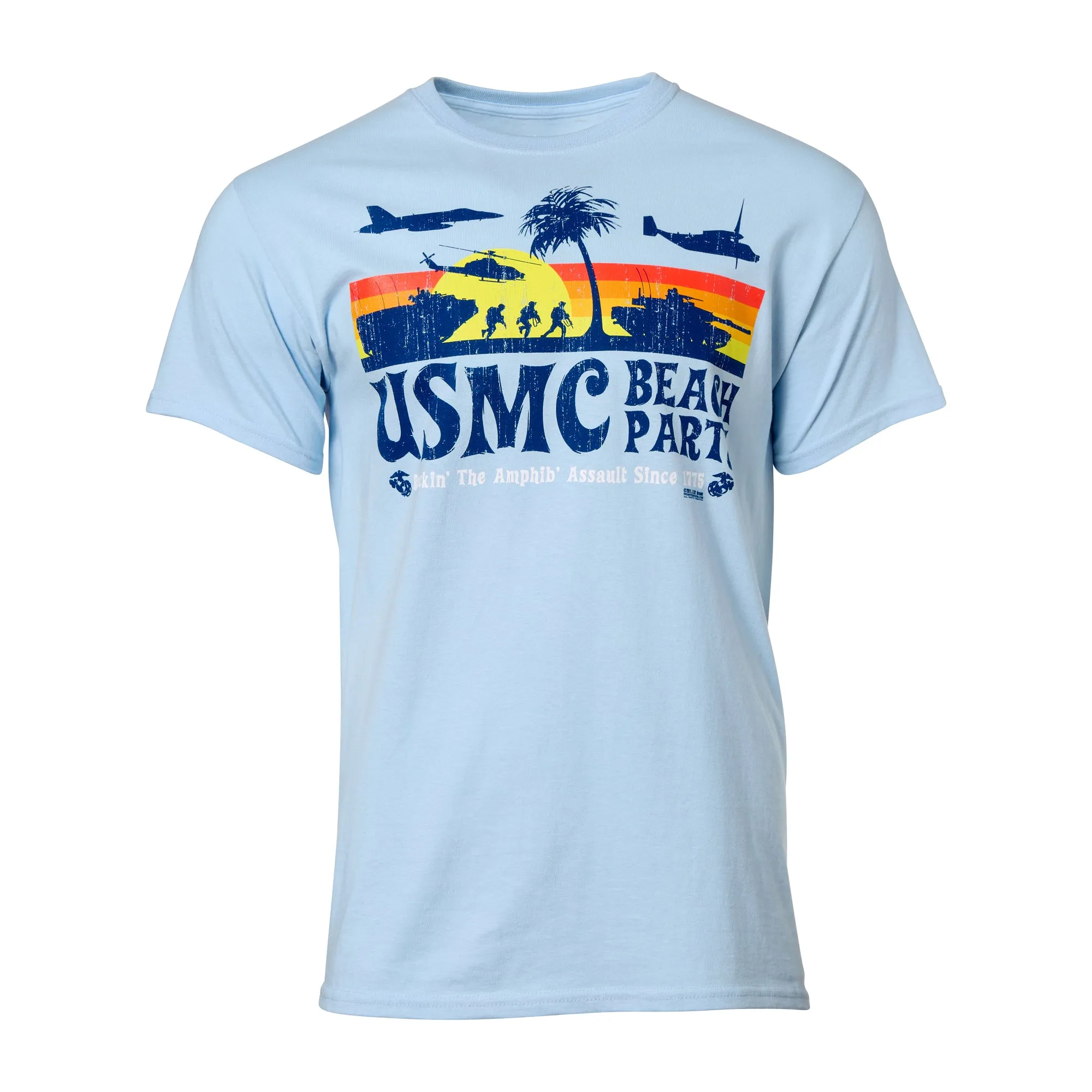 7.62 Design -  T-Shirt USMC Beach Party
