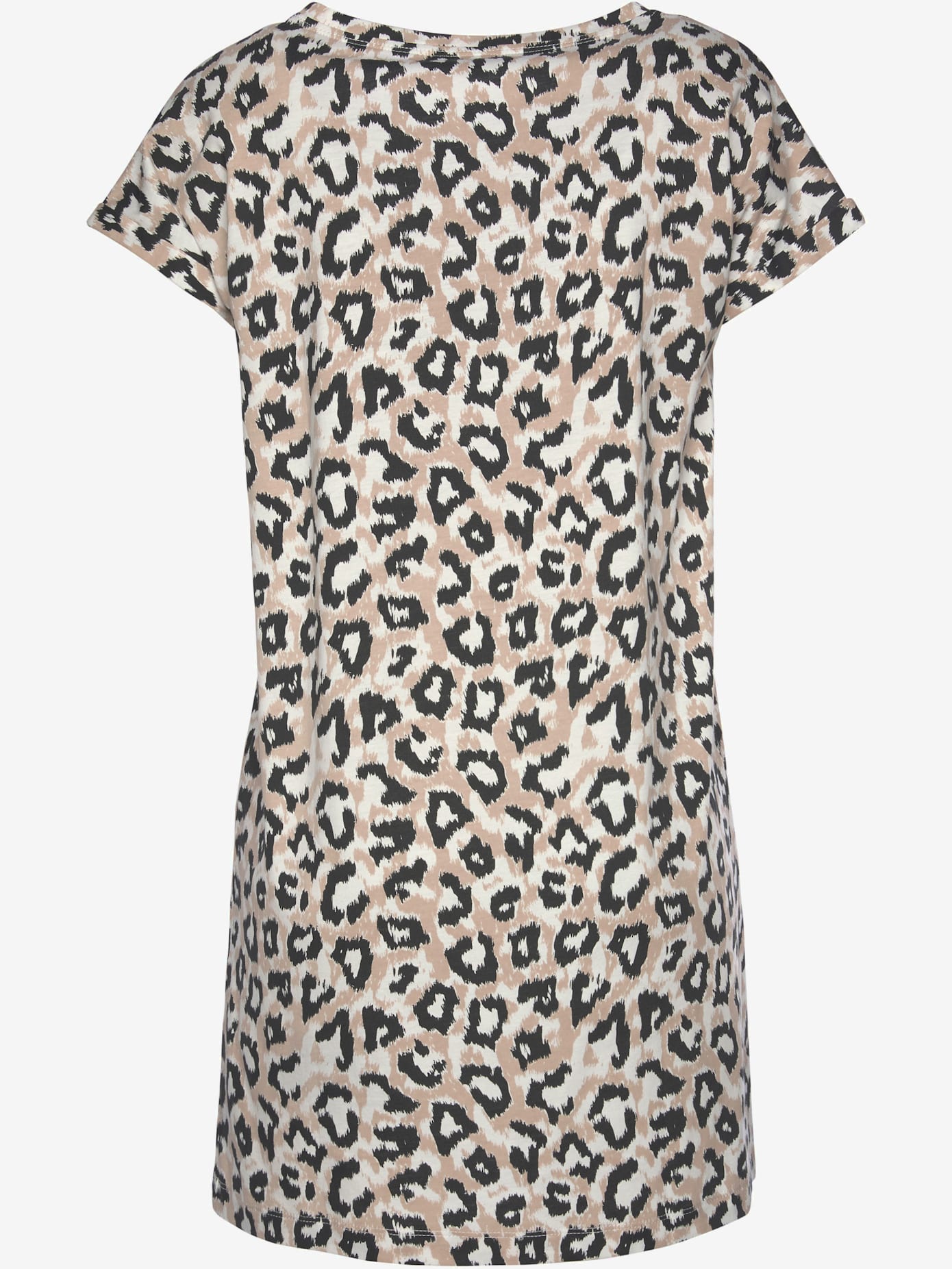Chemise de nuit t-shirt long confortable, coupe ample