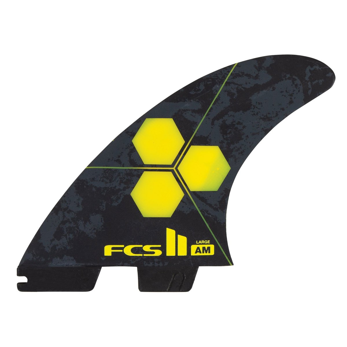 FCS FCS II AM PC Yellow - Large Tri-Quad