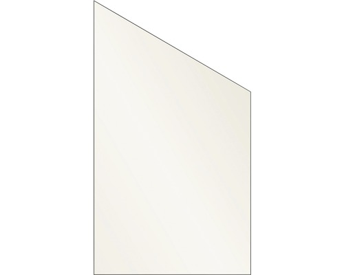 Eindelement Vidrio glas rechts 103x180/120 cm crème
