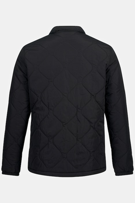STHUGE Overshirt-Jacke, wattiert, Hemdkragen, bis 8 XL