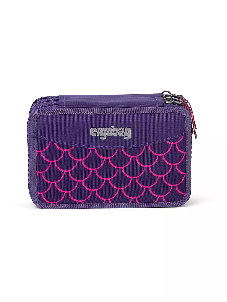 ERGOBAG Maxi Federmappe Perlentaucherbär  lila