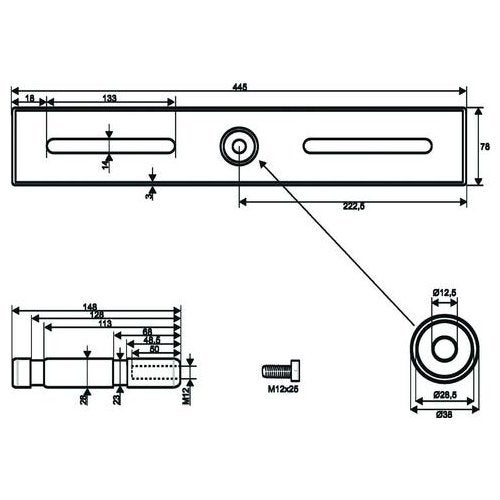 Eurolite TAH-52 truss adapter